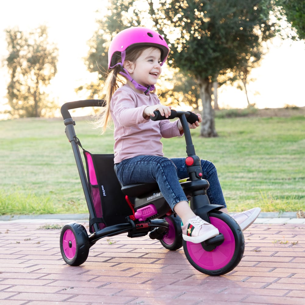 Smart Trike STR3 Roz 6in1 Ultrapliabila - imagine 4
