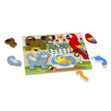 Puzzle din lemn Prietenii Mei Melissa & Doug - imagine 2
