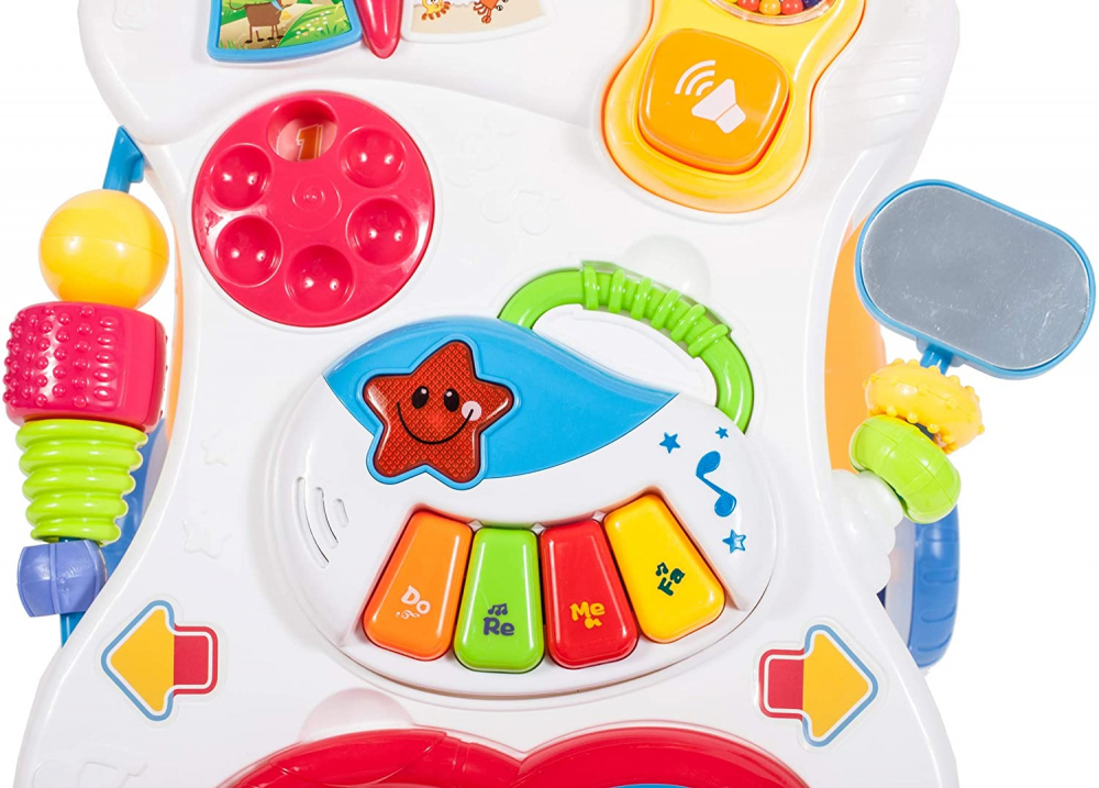 Antepremergator MalPlay Educativ cu Pian si Tabla - imagine 10