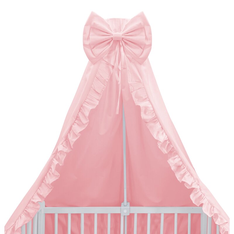 Baldachin MimiNu Royal Powder Pink - Eleganță și Protecție