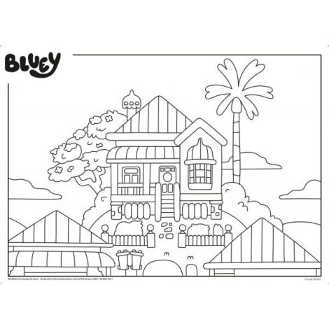 Puzzle Bluey Colorat Lisciani 24 Piese - imagine 3