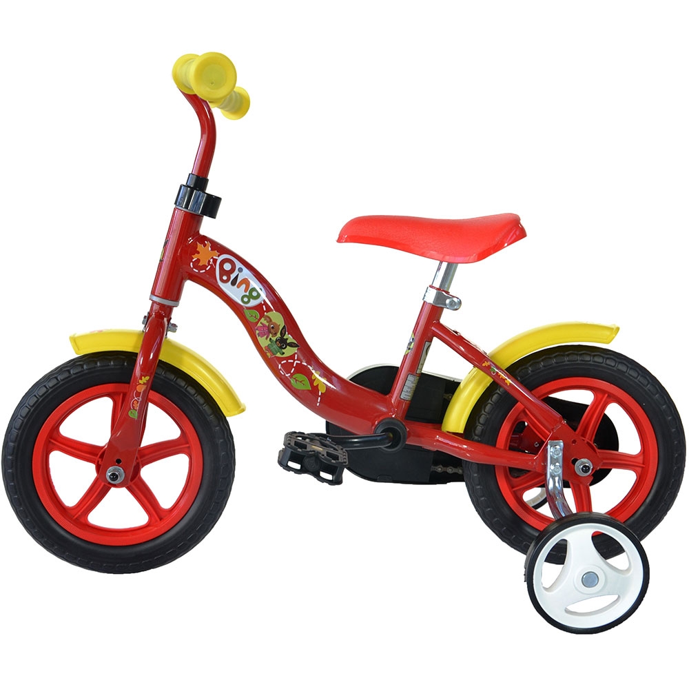 Bicicleta Dino Bikes Bing 10 inch, cu roti ajutatoare