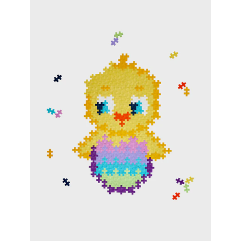 Puzzle Plus-Plus Pui 250 piese - Creativitate - imagine 3