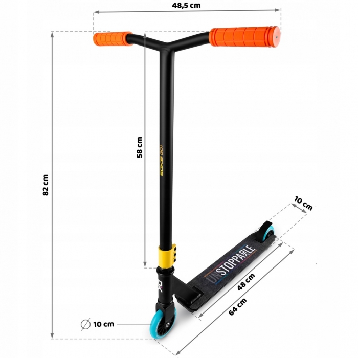 Trotineta Soke Go 360, Frână Flex, 100kg - imagine 7