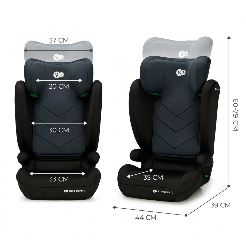 Scaun auto Kinderkraft I-Spark I-Size Siguranță Premium - imagine 7