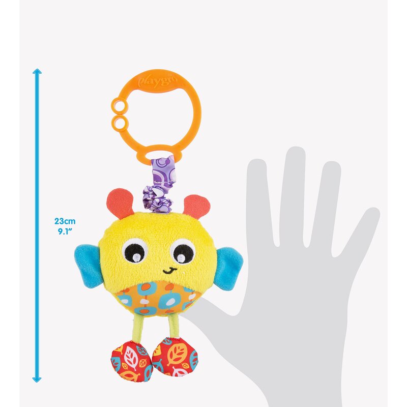 Jucarie Playgro Wiggling Bertie Bee cu vibratii - imagine 3