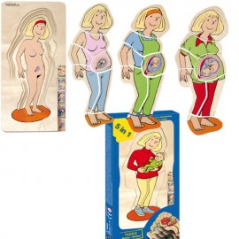 Puzzle Mama si Copilul Beleduc - Dezvoltare - imagine 3