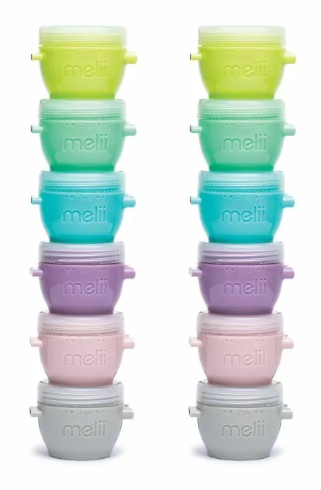 Set 12 Recipiente Silicon SnapGo Melii 59 ml - imagine 9