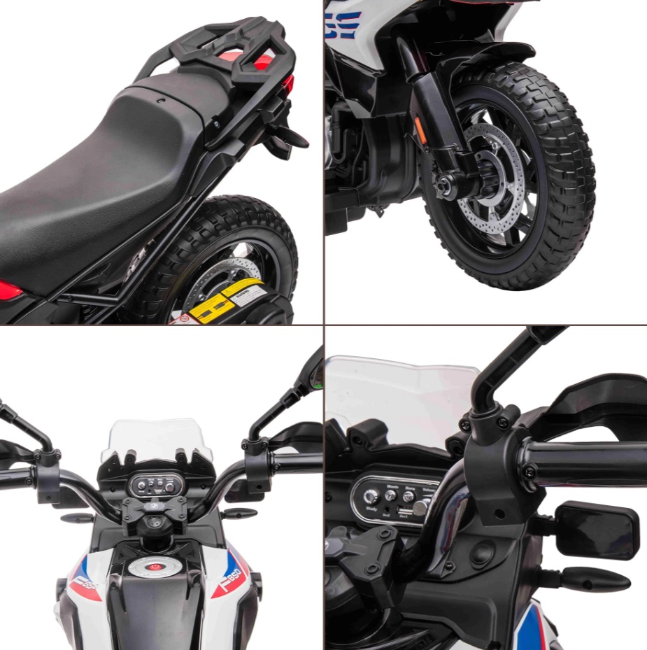Motocicleta Electrica BMW F850 GS 12V Copii - imagine 7