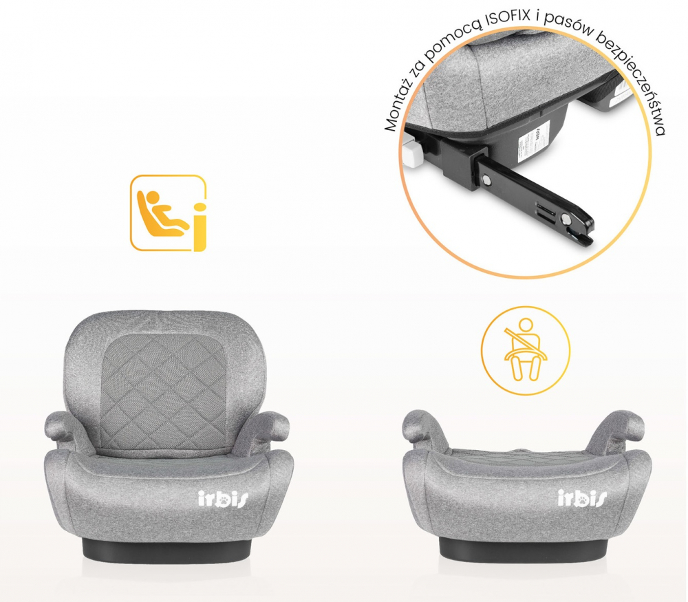 Inaltator Auto Caretero Irbis i-Size Sigur