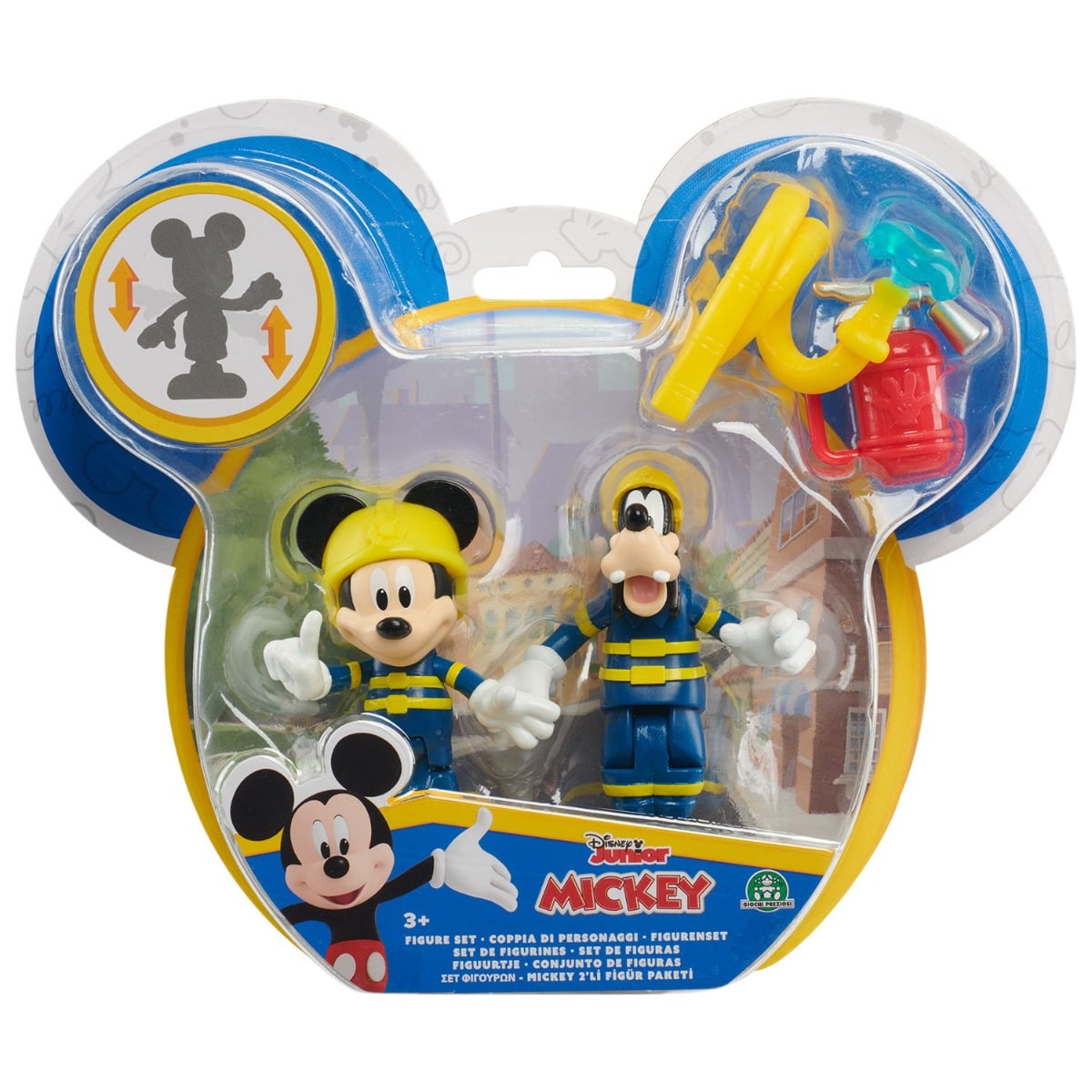 Set Figurine Disney Mickey și Pluto Pompieri