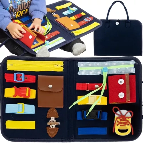 Gentută Senzorială Montessori Kruzzel - 14 Elemente