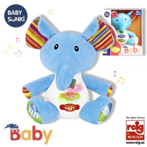Elefant Interactiv Reig cu Sunete și Lumini - imagine 2