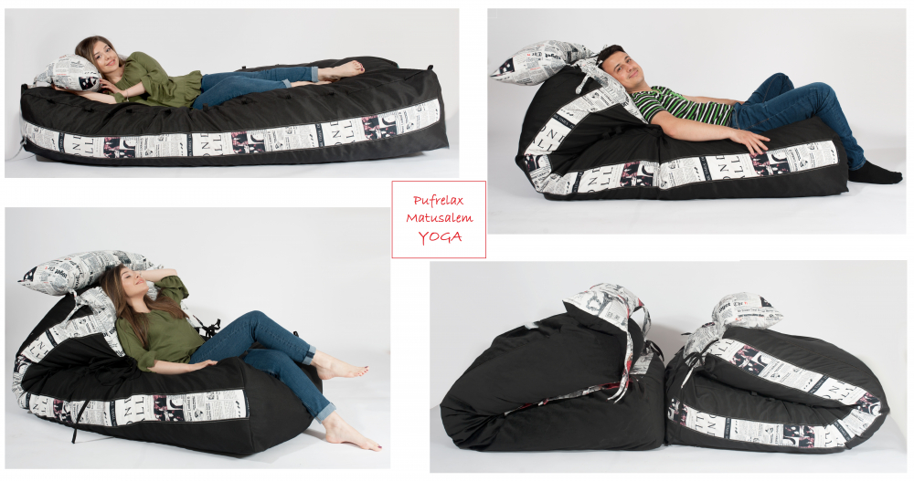 Pufrelax Yoga XL - Confort Memory Plush Honey