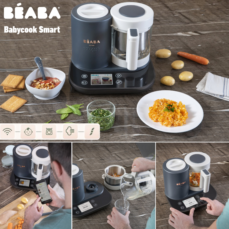 Beaba Babycook Smart+ Wi-Fi Robot Gătit 4-in-1 - imagine 7