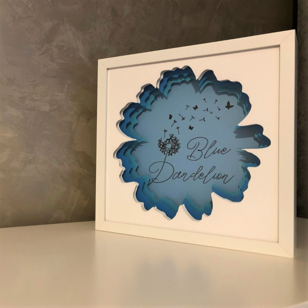Tablou Luminos Logo 018 | Noorhandmadeatelier - imagine 5