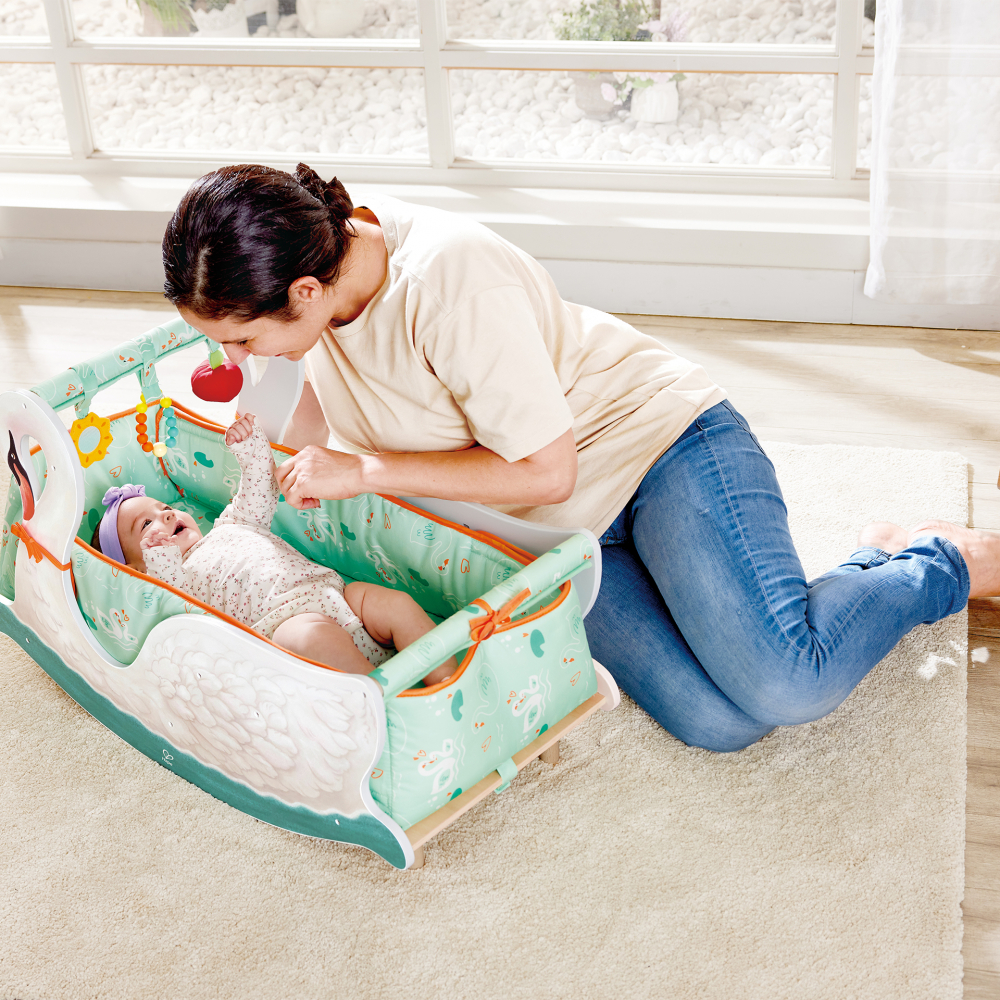 Scaun Lebada 2 in 1 Hape - Developmental - imagine 4