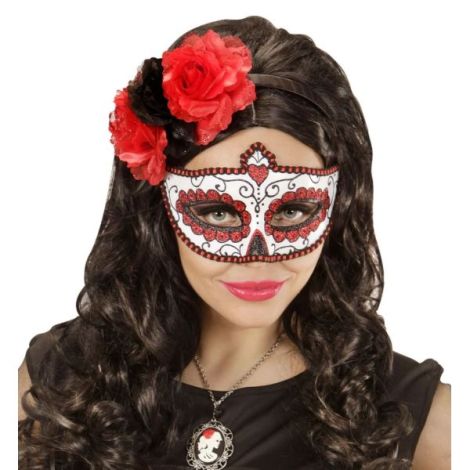 Masca Dia de los Muertos Widmann Italia - imagine 2