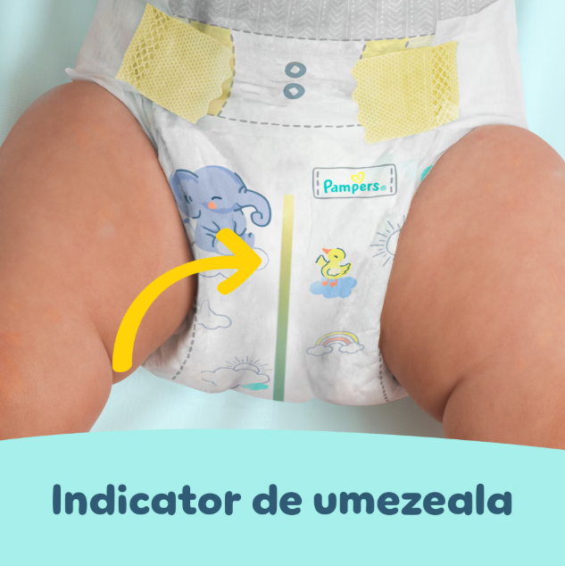 Scutece Pampers Premium Care 3, 6-10kg, 200buc - imagine 9