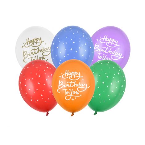 Baloane Happy Birthday Party Deco 30cm