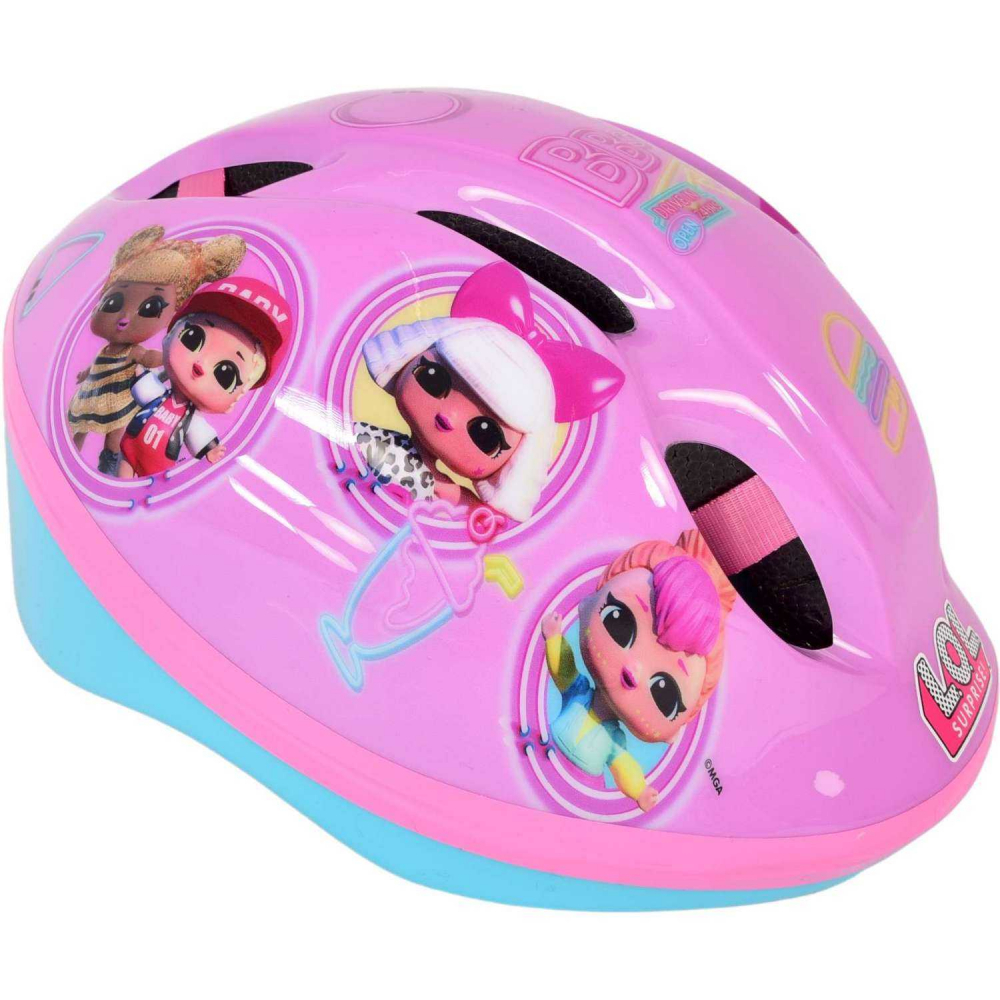 Casca Volare LOL Surprise 52-56 cm, Roz - imagine 7