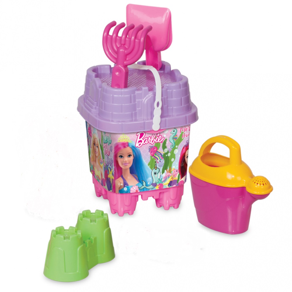 Set Joacă Nisip Dede Big Castle Barbie - imagine 4