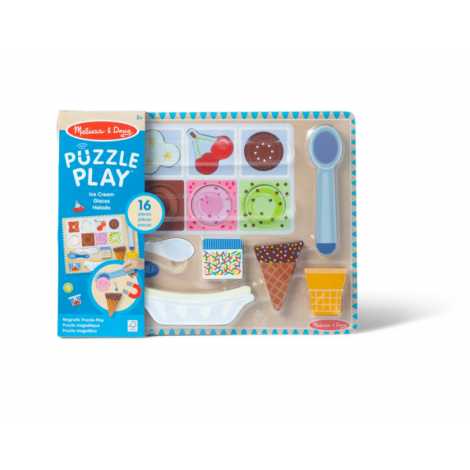 Melissa & Doug Puzzle Magnetic Înghețată 2-5 ani - imagine 8