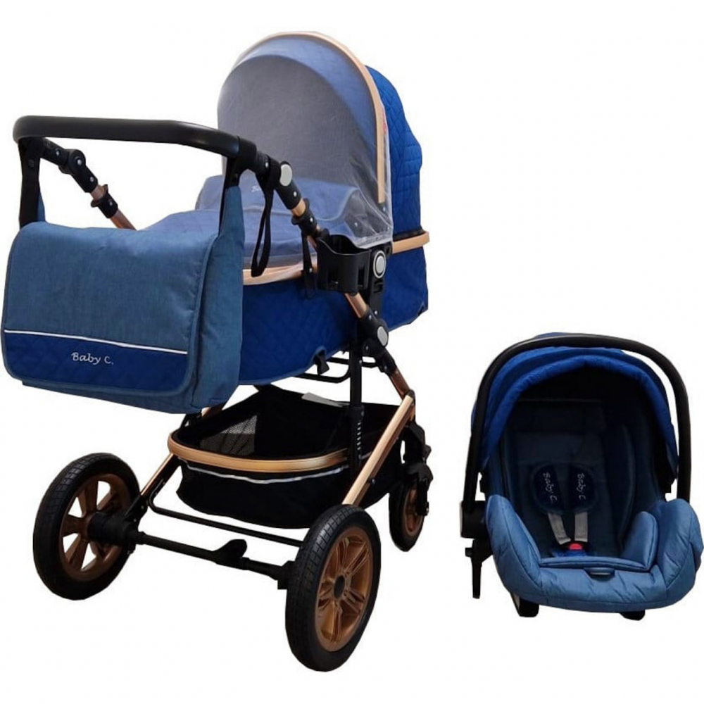 Baby Care Pro 530 - Carucior 3 in 1 Transformabil
