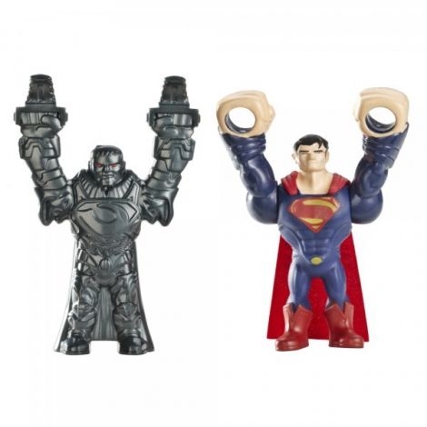 Figurina Superman Man of Steel Mattel + Lansator