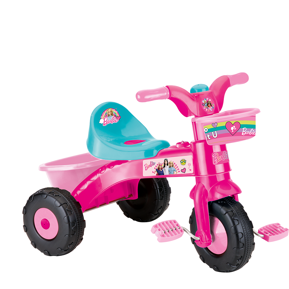 Tricicleta Barbie Roz cu Pedale 2-30kg - imagine 3