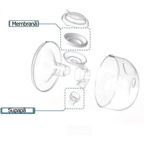 Cupa Rezervă Spectra Hands Free 250ml - imagine 2