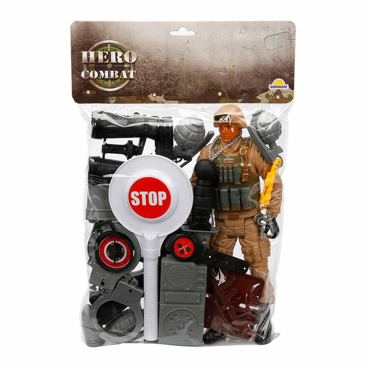 Set Soldat Hero Combat 32cm cu Accesorii