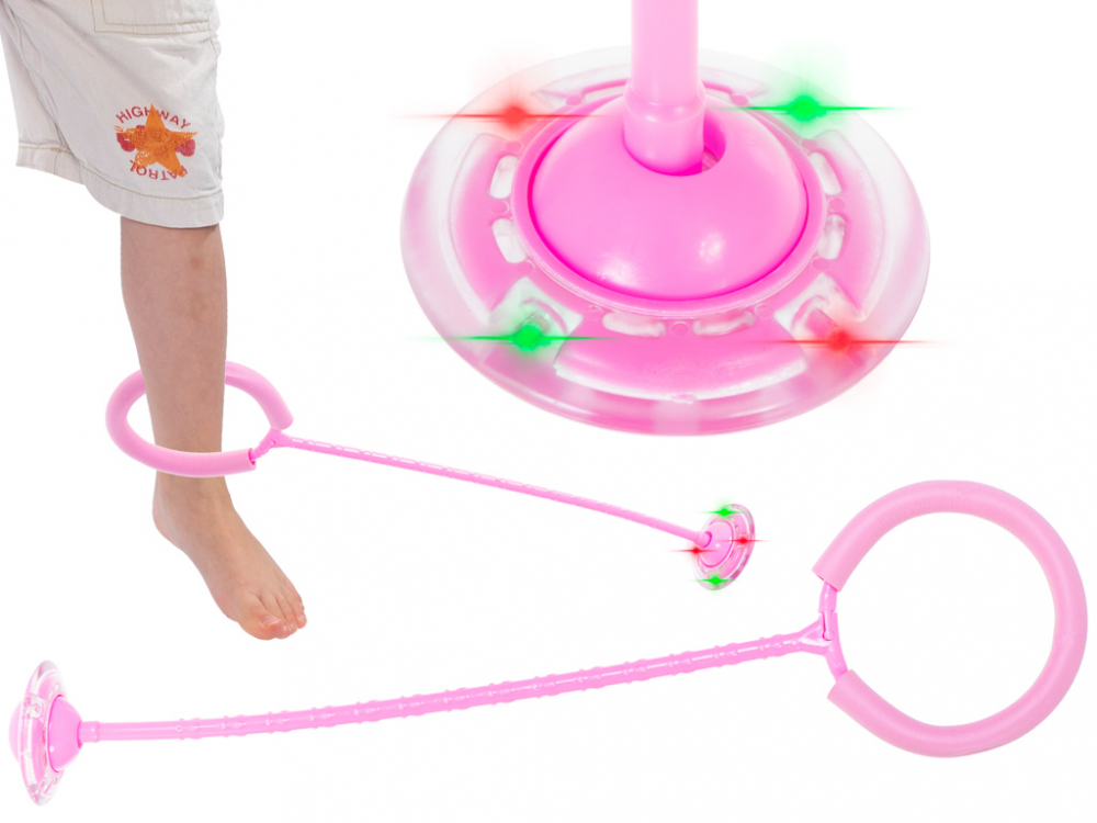 Coarda LED Hula Hoop Ikonka pentru Copii - imagine 5