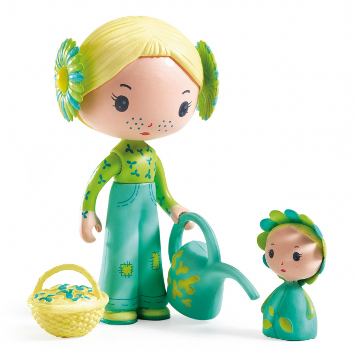 Djeco Tinyly Printesa Florilor Flore și Bloom