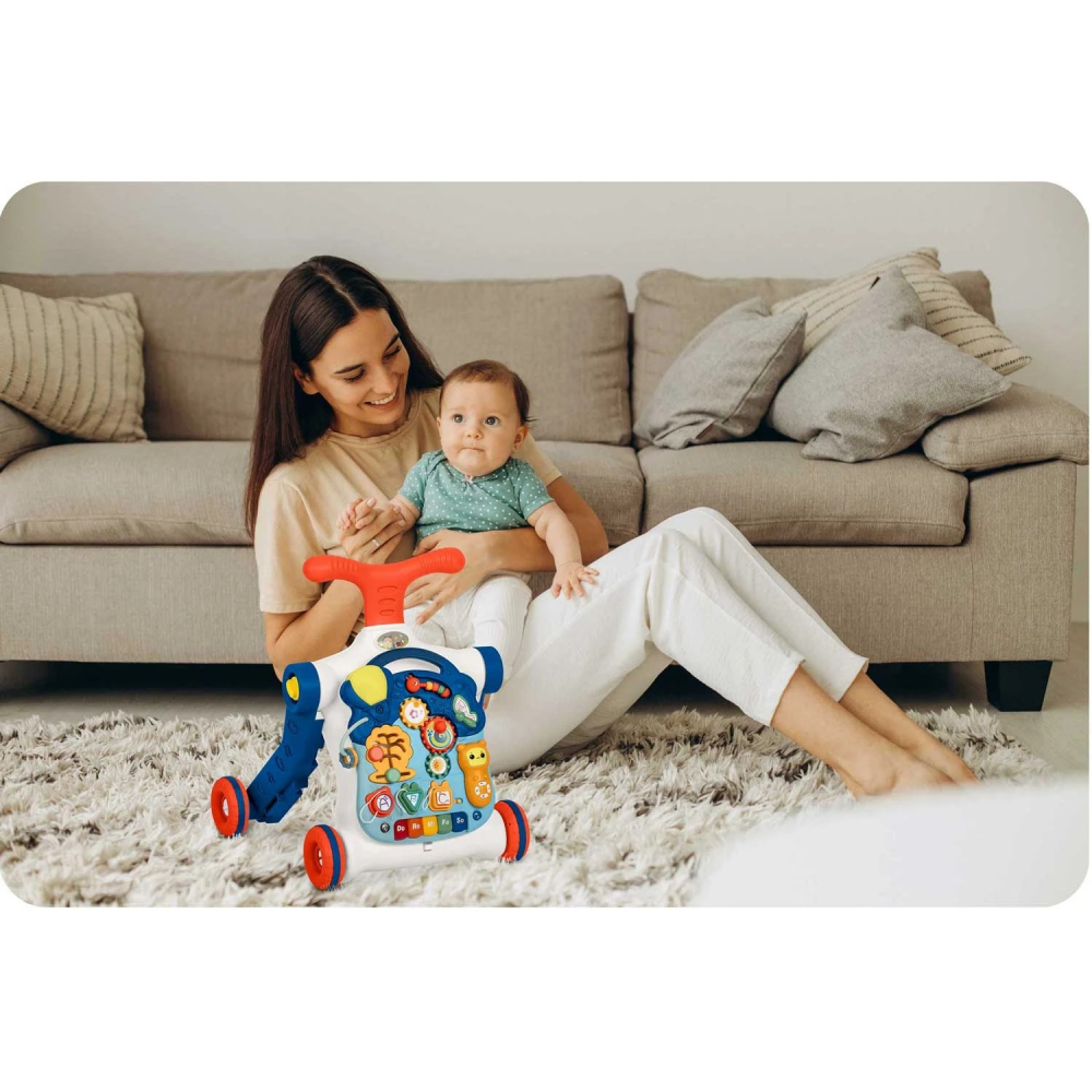 Antepremergator Ricokids 4in1 Albastru Educational - imagine 6