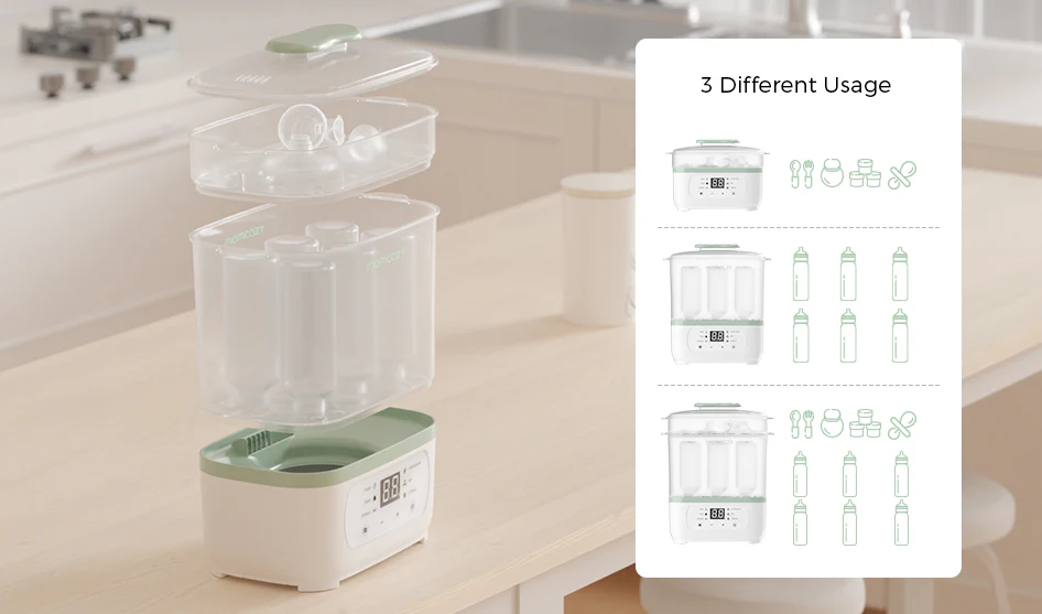 Sterilizator 8 in 1 Momcozy | Nor Pufos - imagine 4