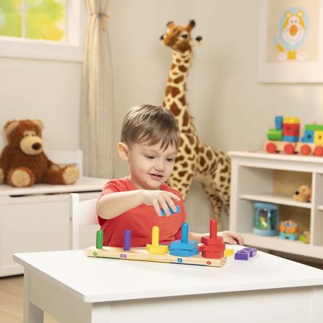 Jucarie educativa Melissa & Doug Sortare Forme - imagine 5