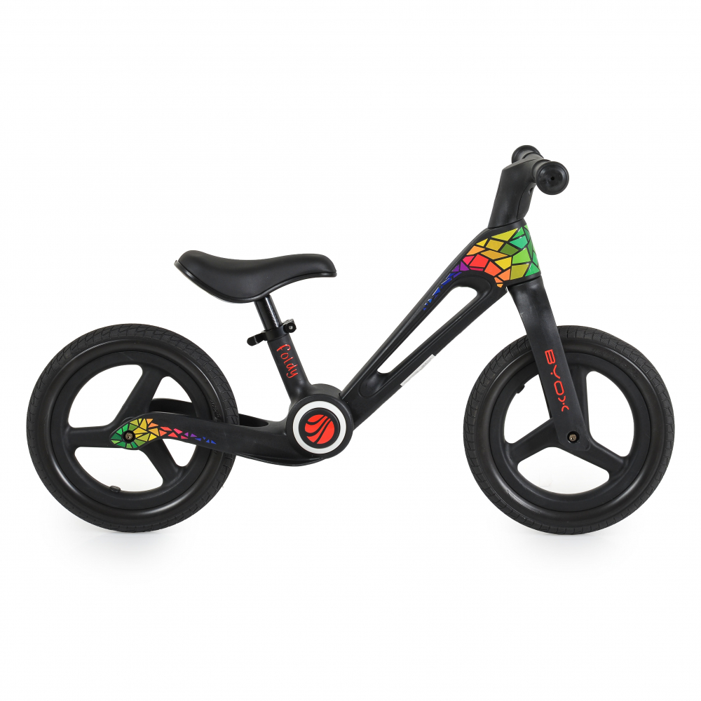 Byox Foldy Black - Bicicletă Echilibru Pliabilă