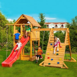 Complex Joaca Fungoo Spider Fortress, Lemn - imagine 4
