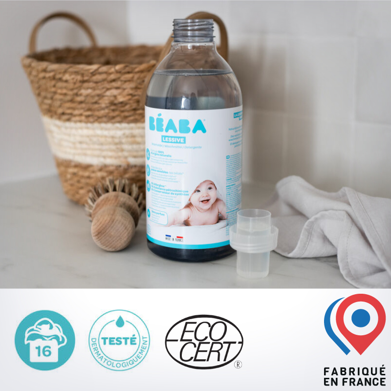 Detergent Lichid Beaba Eco 1L - 16 Spălări - imagine 2
