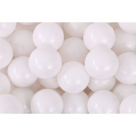 Set 250 Bile Albe Piscina Moje Bambino, 8 cm
