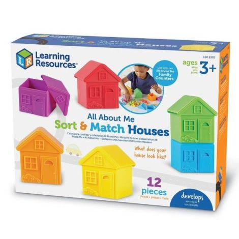 Sortator Casuțe Colorate Learning Resources - imagine 6