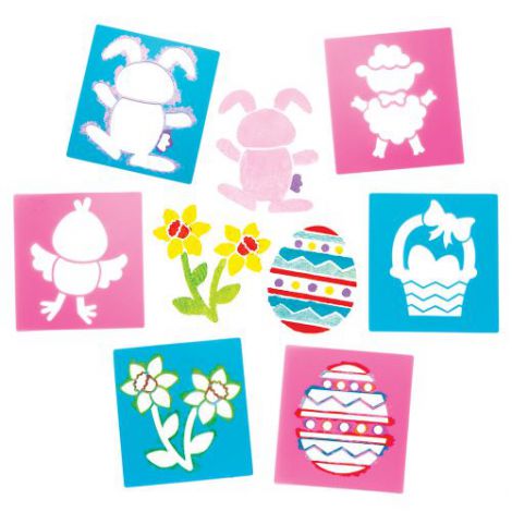 Set 6 Sabloane Easter Baker Ross | Creativitate