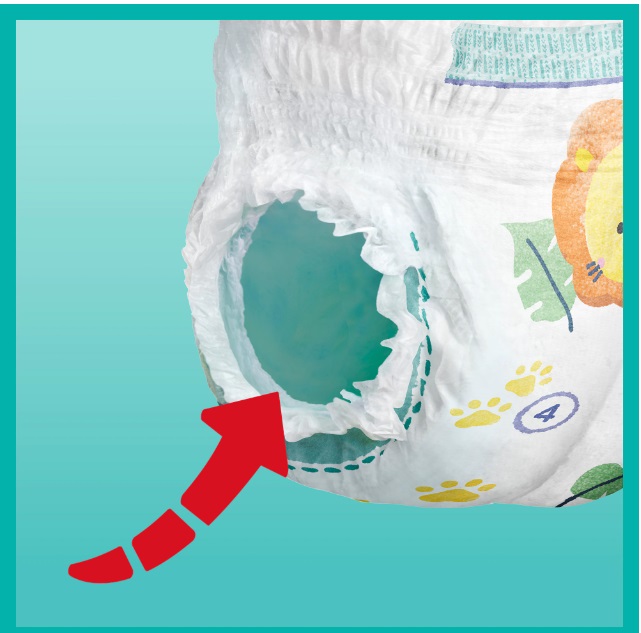 Scutece Pampers Pants 4 - Protecție totală 52buc - imagine 5