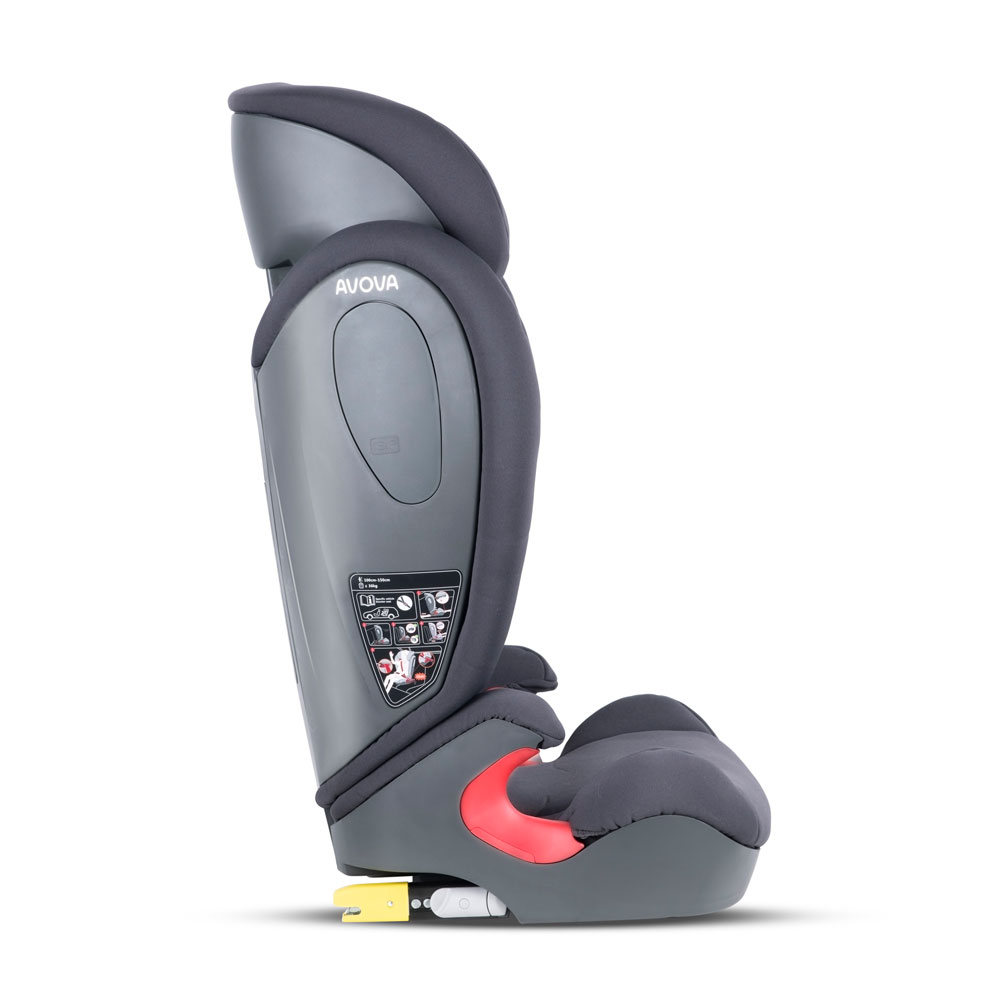 Scaun Auto Avova Star-Fix Koala Grey, ISOFIX, 15-36 kg - imagine 5
