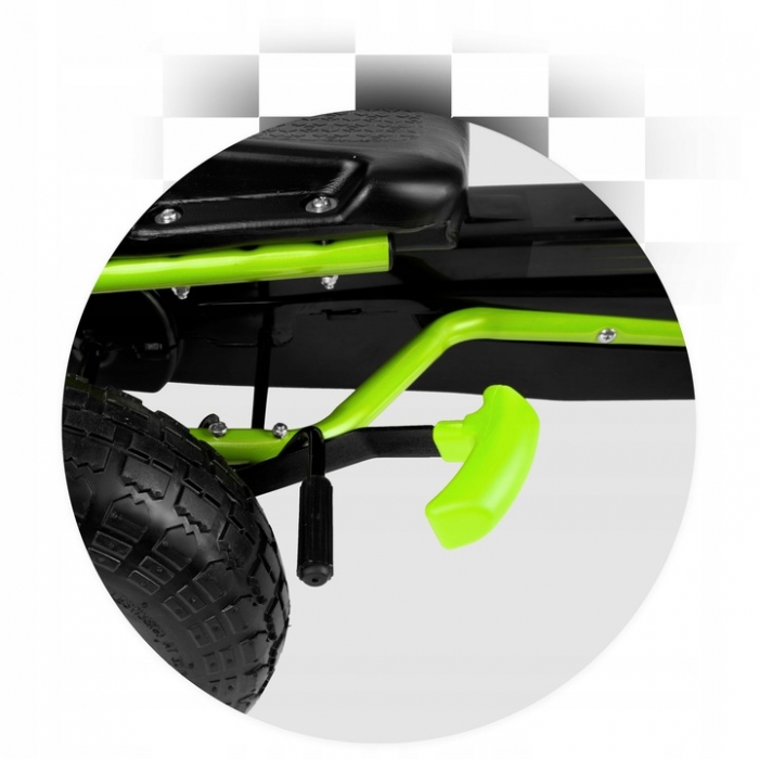 Kart Pedale Ricokids RK594 Verde pentru Copii - imagine 7