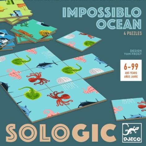 Joc Logică Impossiblo Ocean Djeco | Puzzle Provocare - imagine 3
