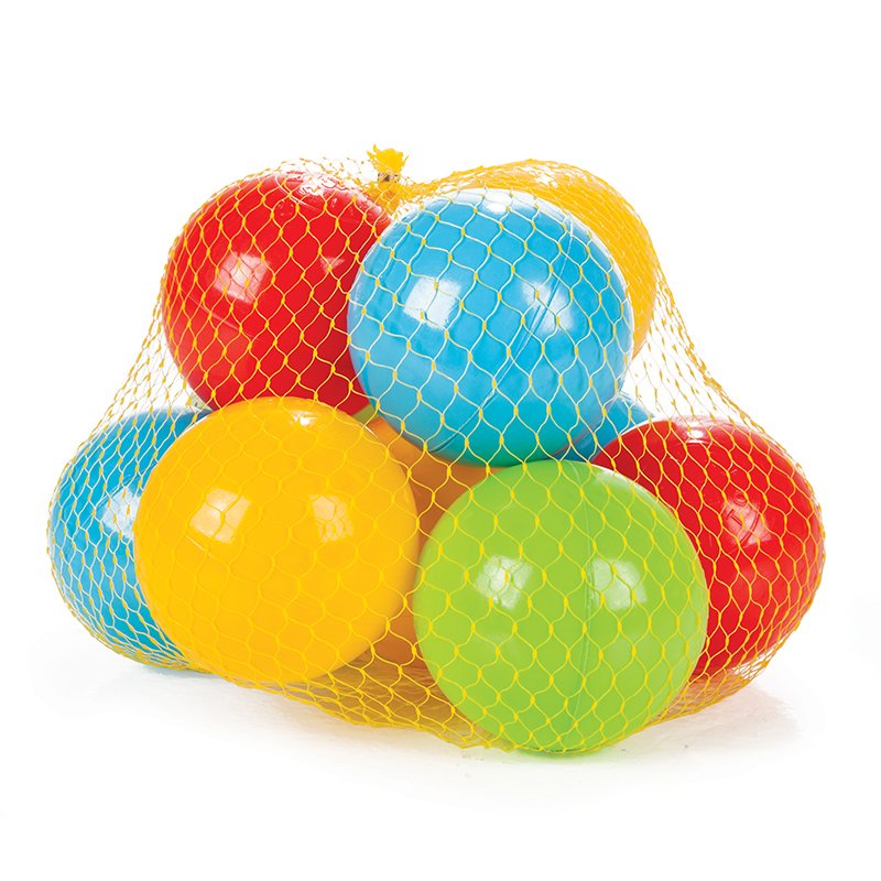 Set 10 Bile Mari 9 cm Pilsan - Jucării Exterior