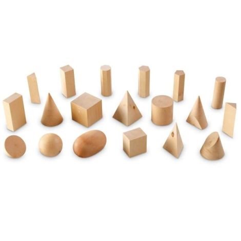 Learning Resources - Set 19 Forme Geometrice Lemn - imagine 2