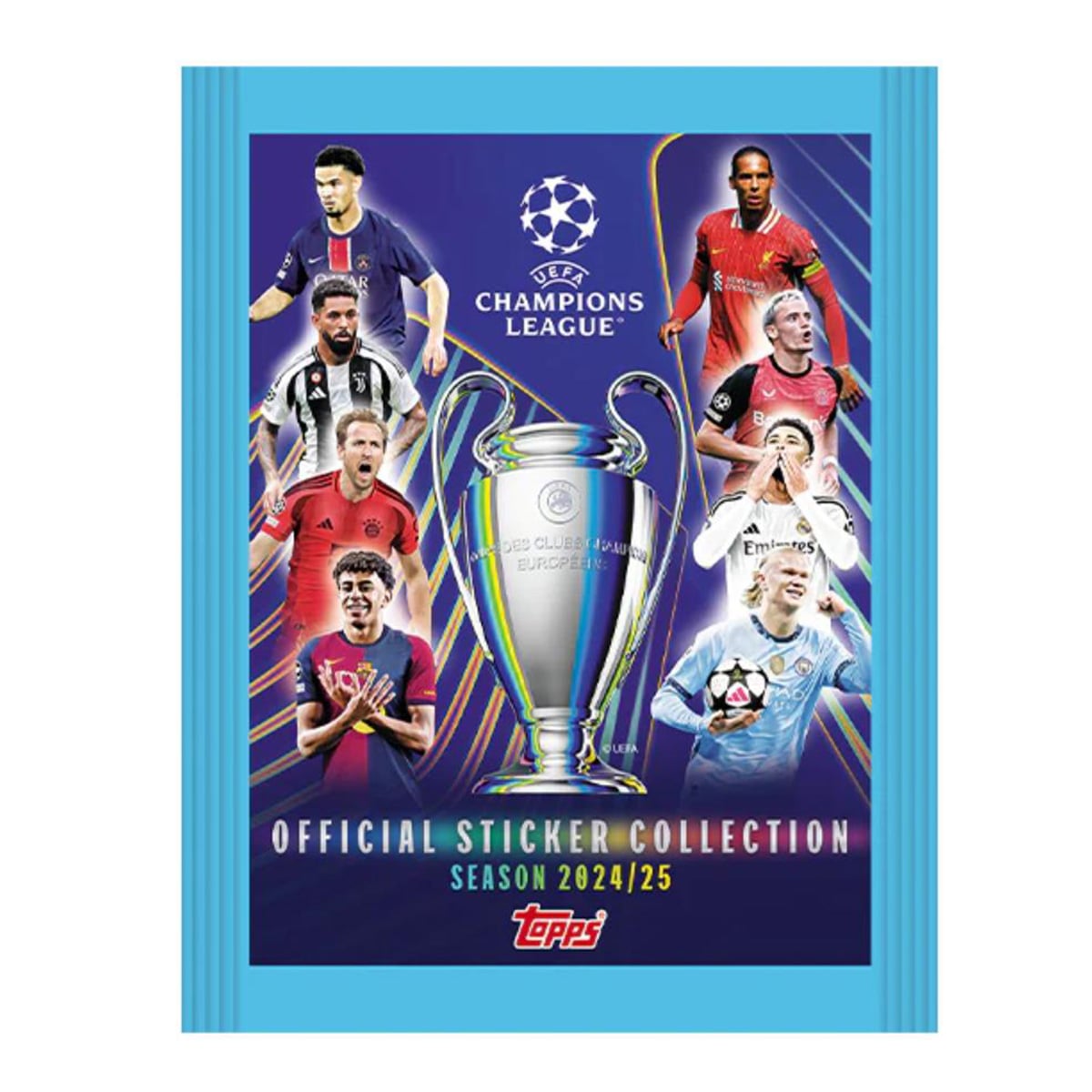 Set 6 Stickere Topps Champions League 2024-2025